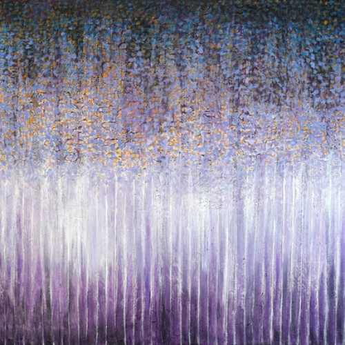 SOLD - Violet Forest - Hyun Ae Kang - 197